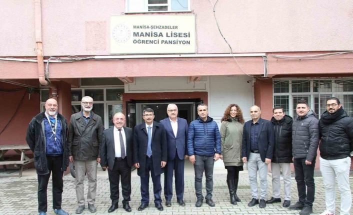 Manisa Lisesi’nden Başkan Çelik’e teşekkür