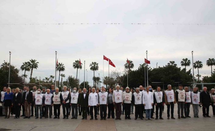 Mersin’de Tıp Bayramı törenle kutlandı