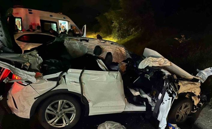 Mersin’de trafik kazası: 1 ölü, 2 yaralı