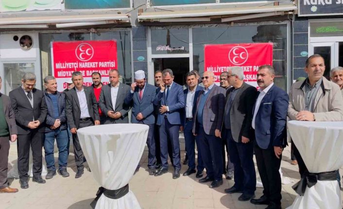 MHP Midyat İlçe Başkanlığı depremzedeler yararına etkinlik düzenledi