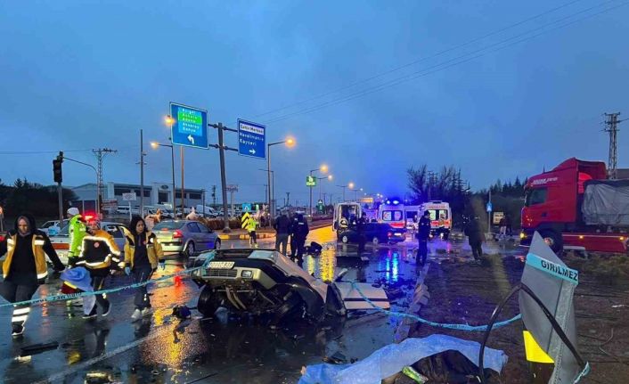 Nevşehir’deki feci kazanın kamera görüntüleri ortaya çıktı