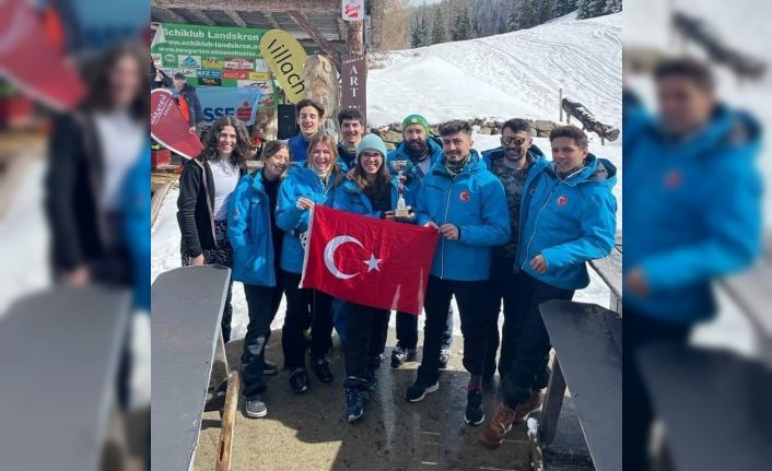 Nisa Özsoy snowboard da Develi’nin adını dünyaya duyurdu