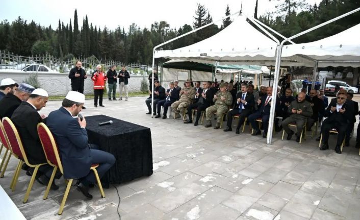 Osmaniye’de depremlerde hayatını kaybedenler için mevlit okundu