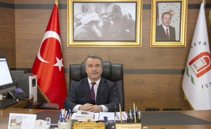 Rektör Elmacı: “Amasya Üniversitesi şehzadeler şehrine yakışır ilerleme kaydetti”