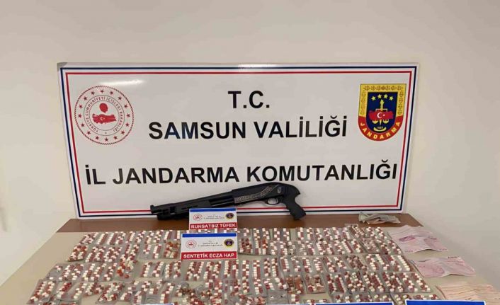 Samsun’da jandarmadan uyuşturucu operasyonu: 5 gözaltı