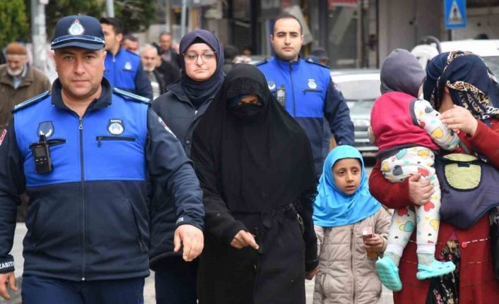 Samsun’da zabıta dilencilere göz açtırmıyor