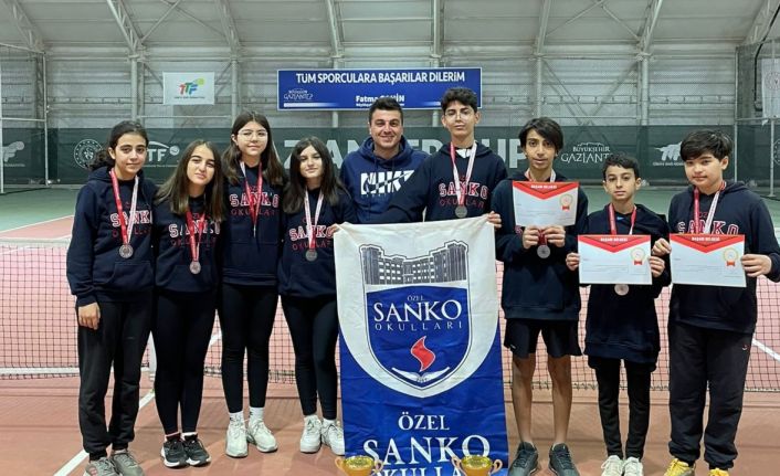 SANKO Okulları’nın tenis başarısı