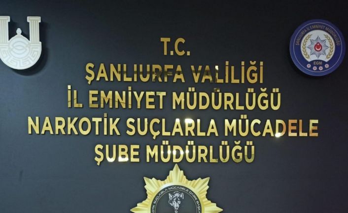 Şanlıurfa’da durdurulan otobüsten 2 kilo 100 gram skunk çıktı