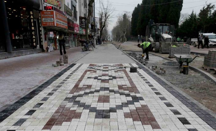 Şehrin sembolü Çark Caddesi’ne yepyeni bir yüz