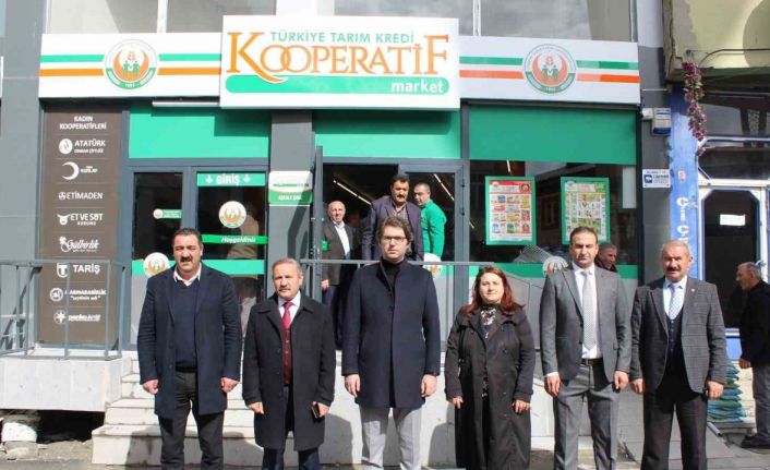 Tarım Kredi Kooperatifi market açılışı gerçekleştirildi