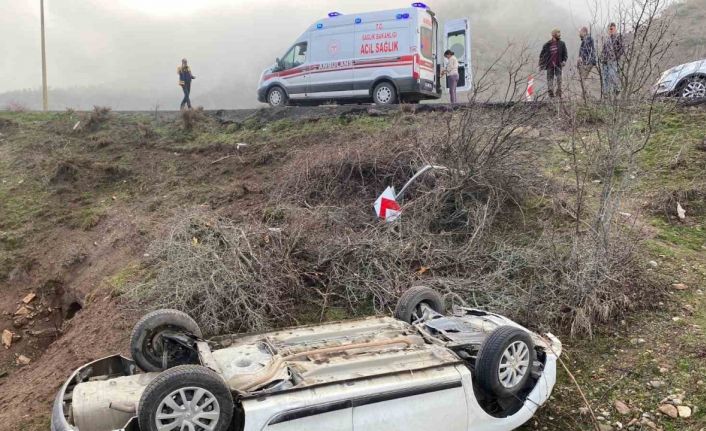 Tunceli’de trafik kazası: 3 yaralı