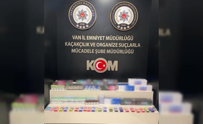 Van’Da gümrük kaçağı malzemeler ele geçirildi