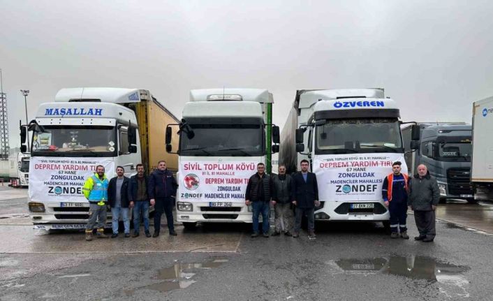 ZONDEF Madenciler Mahallesi için yola çıktı