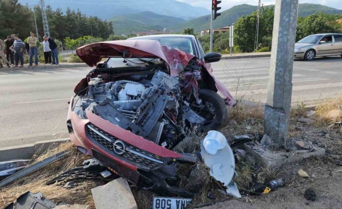 3 günlük aracının motoru metrelerce ilerde bulundu