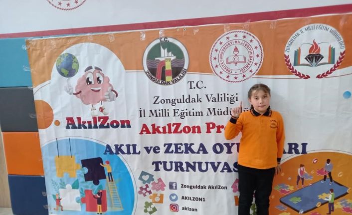 Alaplılı öğrenciden akıl ve zekâ oyunlarında büyük başarı