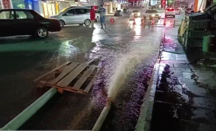 Aşırı yağış nedeniyle Develi’de Bazı Yerleri su Bastı