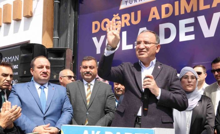 Bakan Bozdağ Şanlıurfa’da seçim güvenliğine dikkat çekti