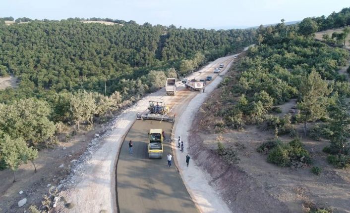 Balıkesir’de ilk beton yol yapılıyor