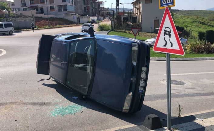 Bandırma’da trafik kazası: 1 yaralı