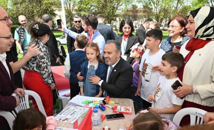 Bursa Çocuk Şenliği’nde çifte bayram coşkusu