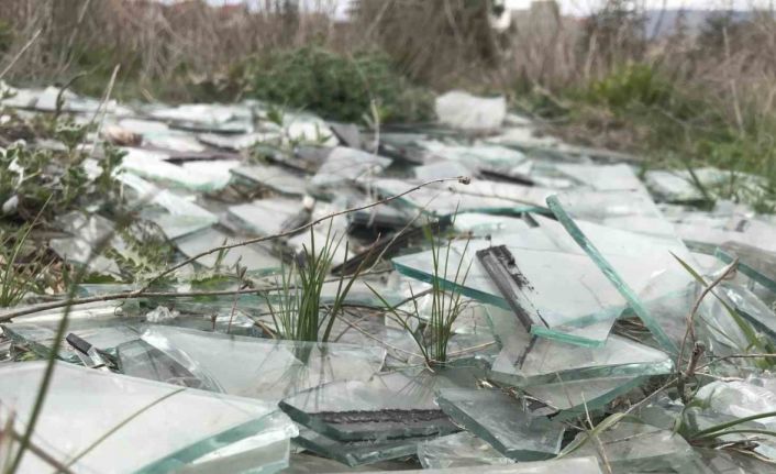 Cam parçaları yangın konusunda tedirgin etti