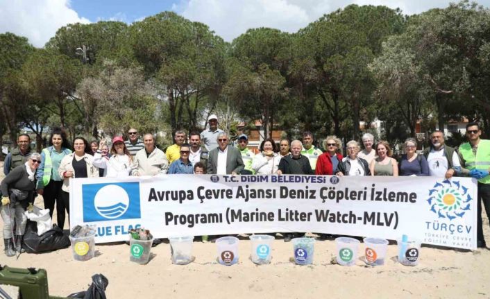 Didim’de sahil temizliği gerçekleştirildi