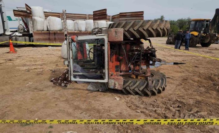 Hassa’da traktörün altında kalan kişi hayatını kaybetti