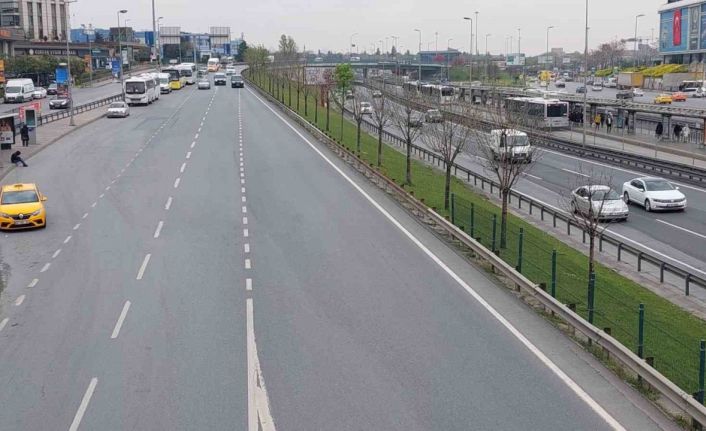 İstanbul’da arife günü yollar boş kaldı