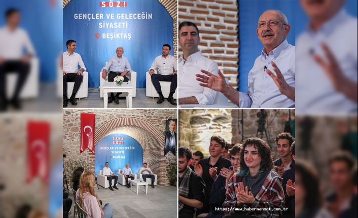 KILIÇDAROĞLU A TAKIMINDAKİ GENÇ BAŞKANLARLA GENÇLERİ DİNLEDİ