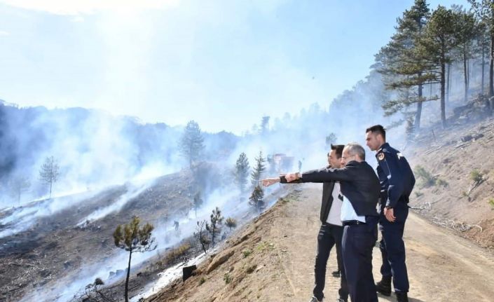 Konya’da ormanlık alanda yangın kontrol altına alındı