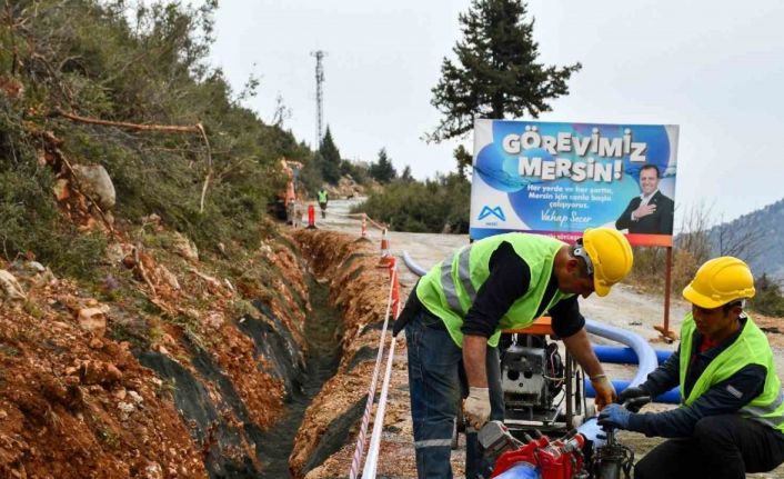 MESKİ içme suyu çalışmalarına devam ediyor