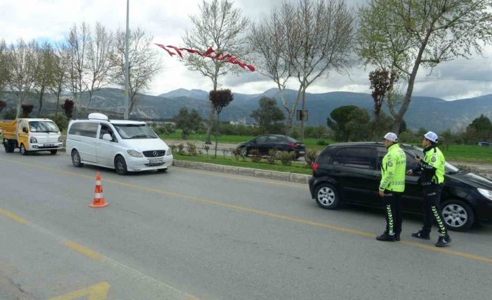 Muğla’da drone ile trafik denetimi gerçekleştirildi