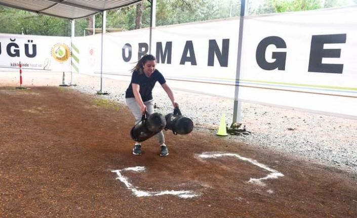 Orman muhafaza memur adaylarına Survivor gibi sınav