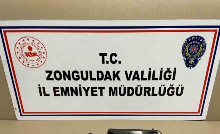 Polisin huzur denetiminde silahla yakalandı