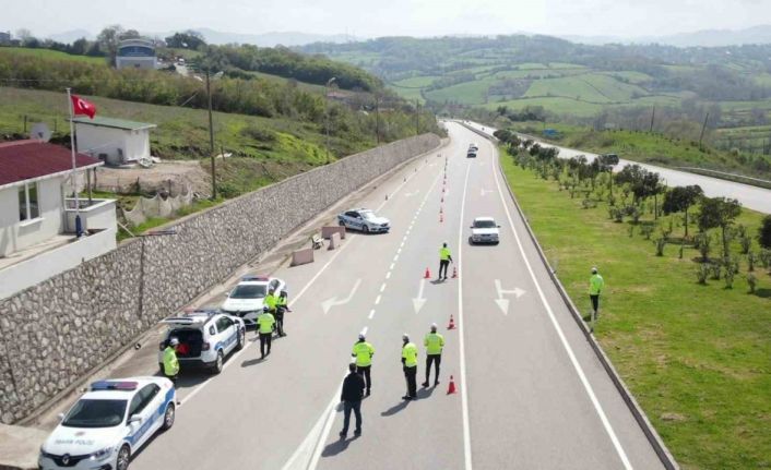 Sinop’a bayramda 47 bin araç geldi