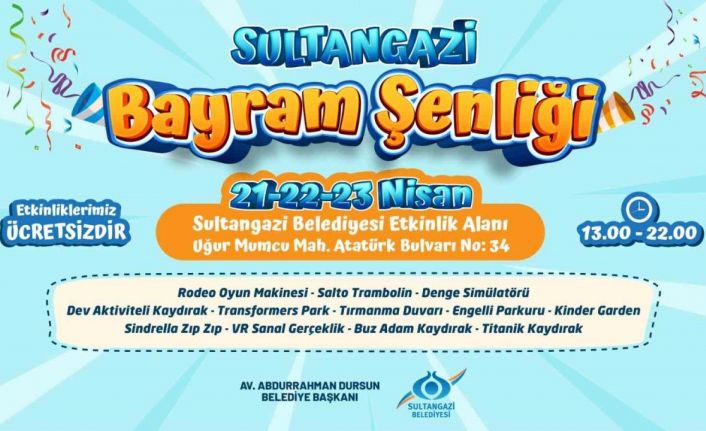 Sultangazi’de “Bayram” şenlikleri