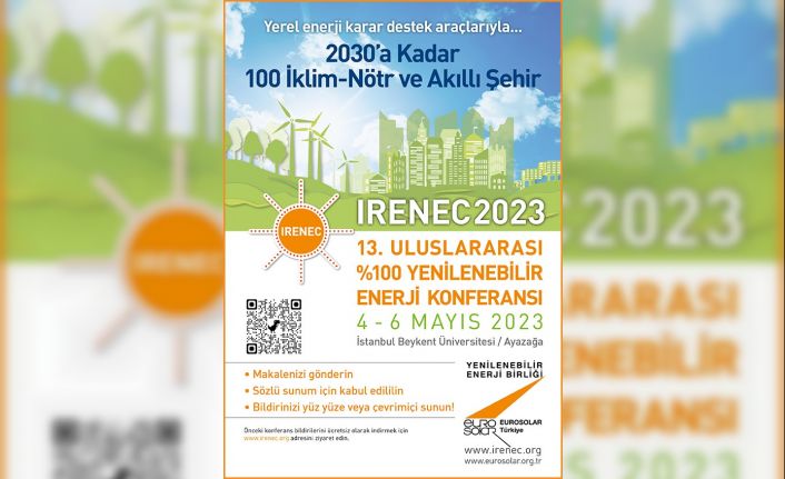 Yenilenebilir Enerji Konferansının 13’üncüsü 4 Mayıs’ta