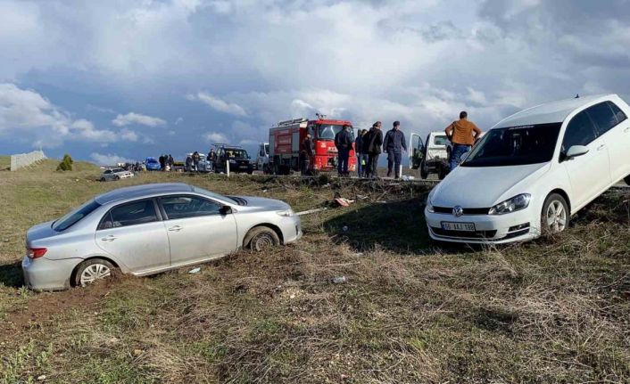 Yozgat’ta zincirleme kaza: 1 ölü, 8 yaralı