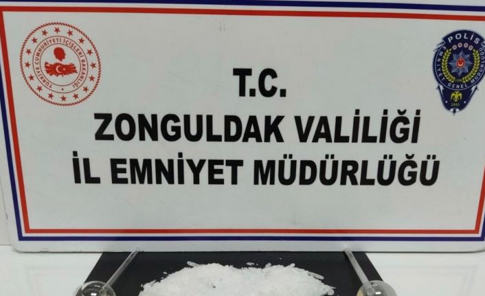 Zonguldak’ta polisin uyuşturucu operasyonuna 1 tutuklama