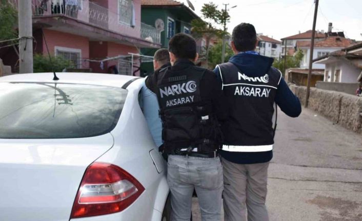 Aksaray’da uyuşturucu operasyonu: 4 gözaltı