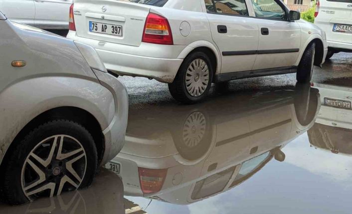 Ardahan’da sağanak ve dolu hayatı olumsuz etkiledi