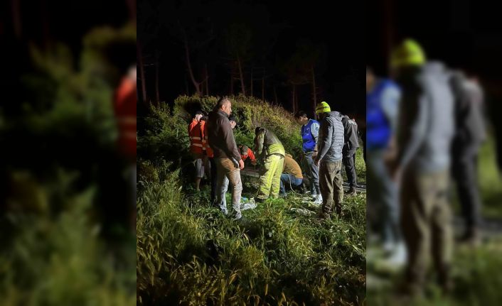 Beykoz’da kuyuya düşen vatandaş 1 saatlik çalışmanın ardından çıkarıldı