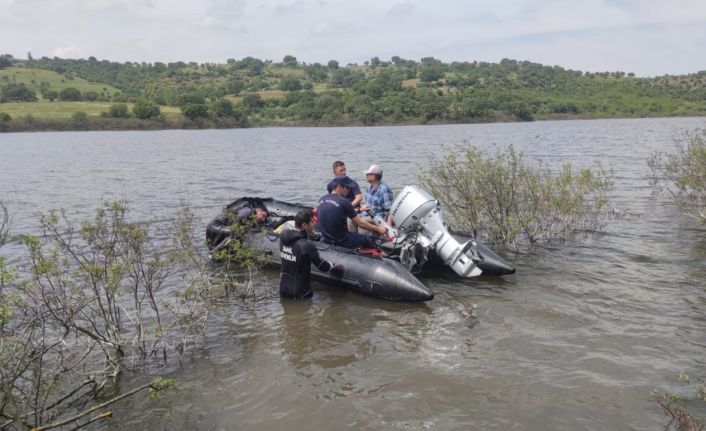 Çanakkale’de barajda tekne battı: 1 kayıp