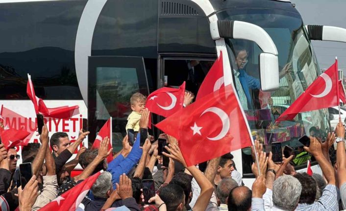 Cumhurbaşkanı Erdoğan’a Hatay’da sevgi seli