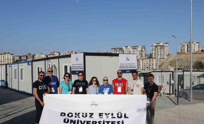 DEÜ’den Hatay’da depremzedelere sağlık taraması