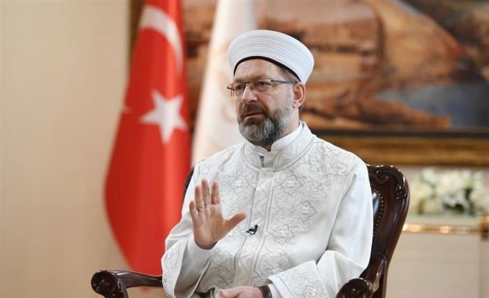 Diyanet İşleri Başkanı Erbaş’tan Mescid-i Aksa baskınına tepki
