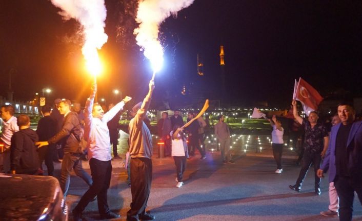 Edirne’de Cumhurbaşkanı Erdoğan coşkusu