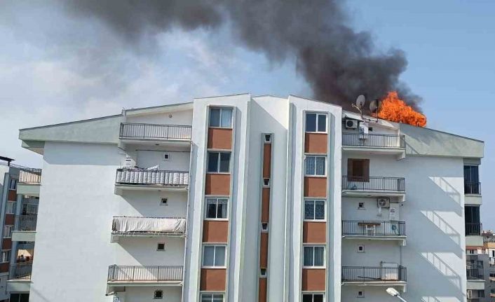 Elinde sigarayla uyuyakaldı, çıkan yangında yaralandı