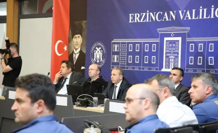 Erzincan’da 2. tur için ‘Seçim Güvenliği’ toplantısı yapıldı