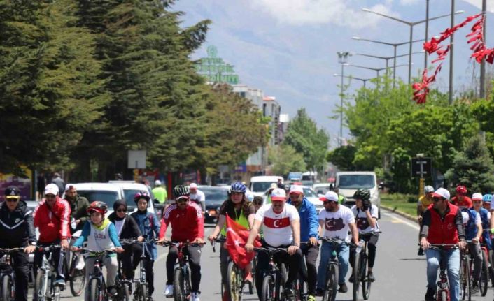 Erzincan’da bisiklet turu